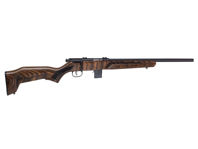 Savage Arms Savage 93 Minimalist Brown Rifle 22 WMR 10/rd 18" Barrel Brown Wood