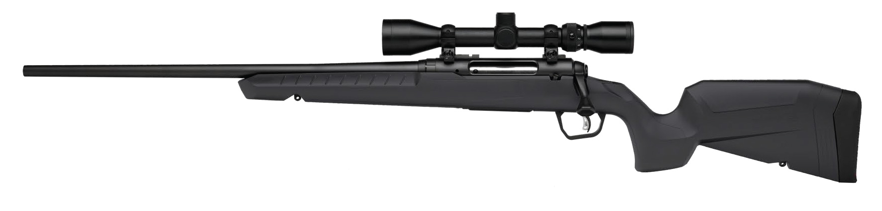 Savage Arms Savage AXIS 2 7MM08 BL/Gray PKG Left Hand #