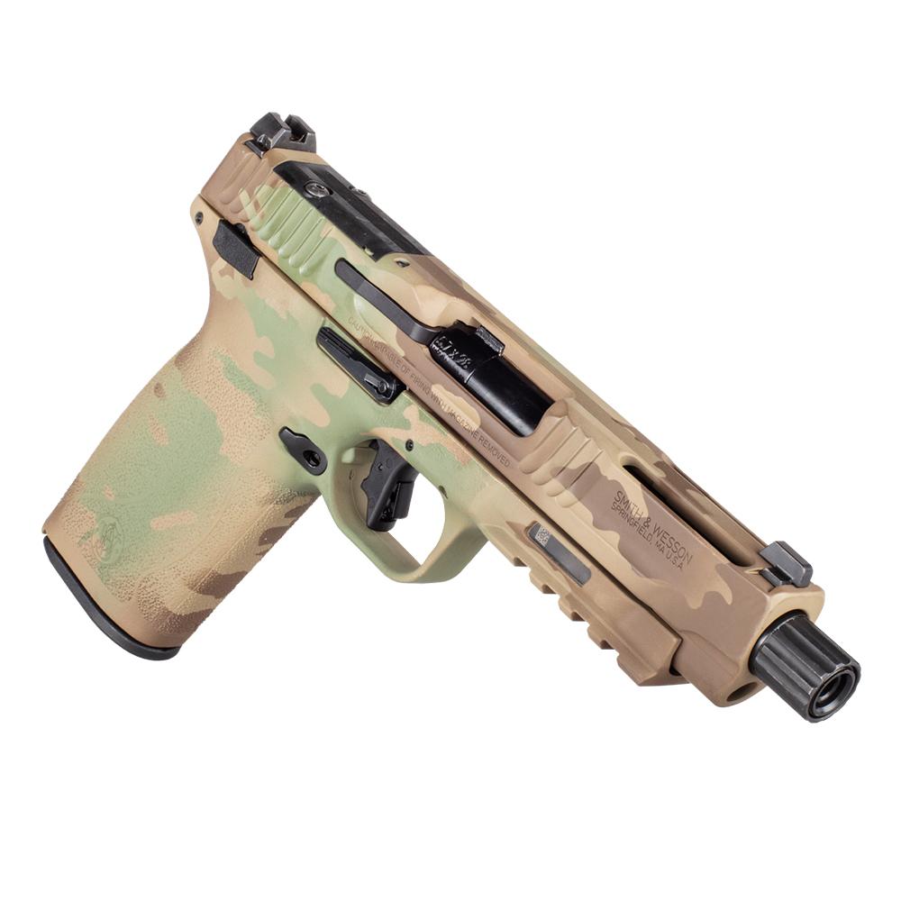 Smith & Wesson M&P 5.7 OR Handgun 5.7x28mm 22rd 5" Threaded Barrel Multicam Smith & Wesson M&P 5.7 OR Handgun 5.7x28mm 22rd 5" Threaded Barrel Multicam