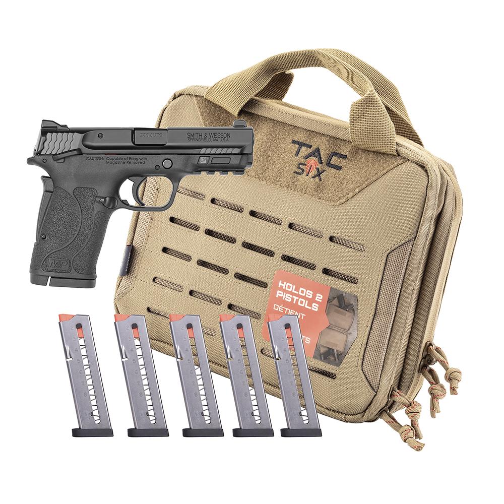 Smith & Wesson Inc. Smith & Wesson M&P380 Shield EZ M2.0 Handgun Bundle .380 Auto 8rd Magazines (5)