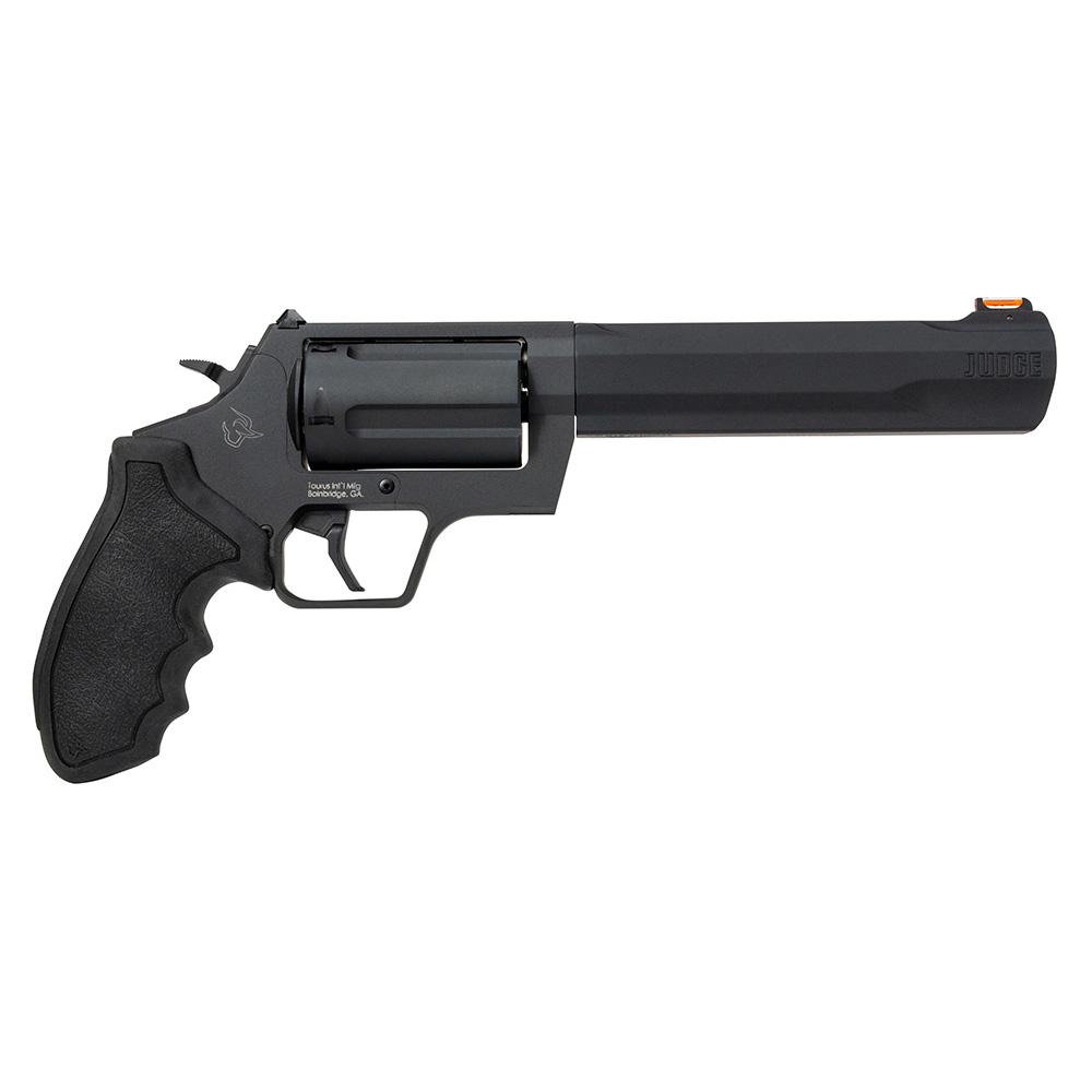 Taurus Judge Handgun .45 Colt/.410ga 5rd Capacity 6.5' Barrel Black Taurus Judge Handgun .45 Colt/.410ga 5rd Capacity 6.5' Barrel Black