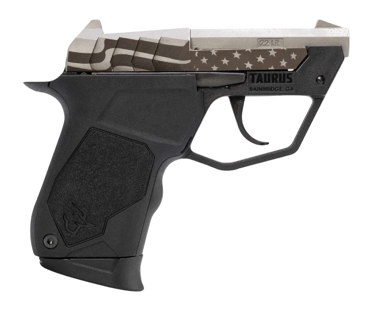 Taurus US Flag 22 Tuc Handgun .22 LR 9rd Magazine 2.5" Barrel Stainless Steel
