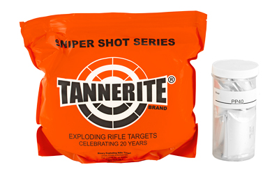 Tannerite Sniper Shot Series Propack 40 Case of 1/2 Load Your Own Targets