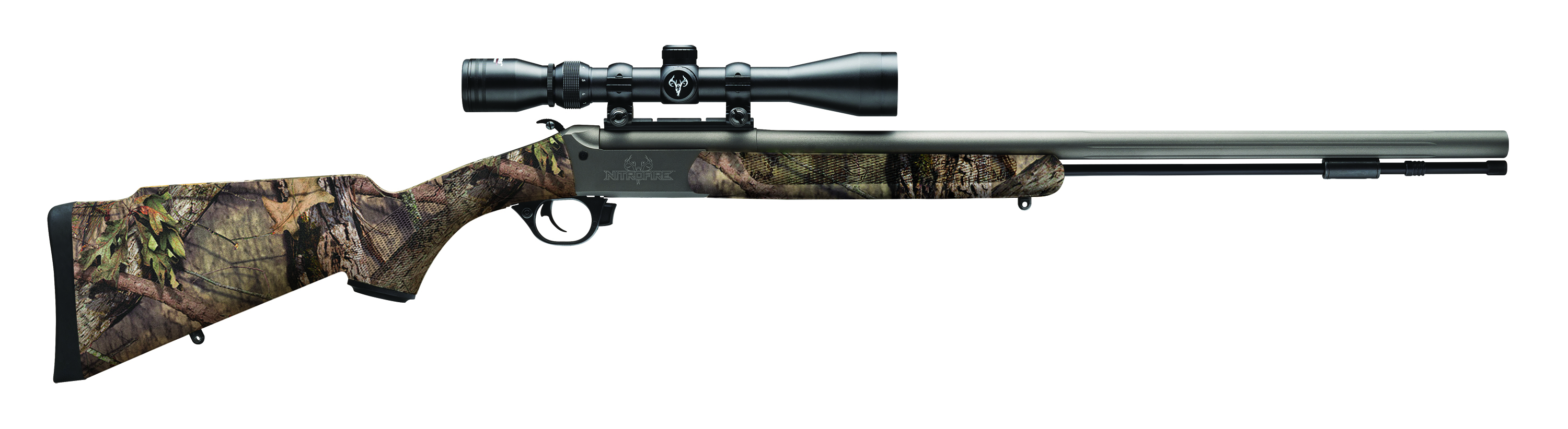 Traditions Nitrofire 50CAL Stainless/mobuc Pkg
