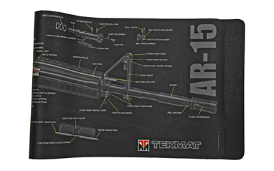 TekMat Cutaway Rifle Mat Ar15 Black