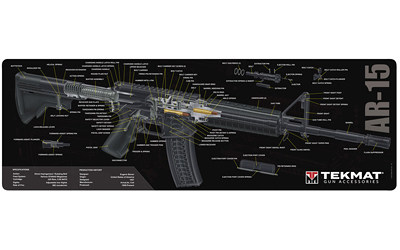 TekMat Cutaway Rifle Mat Ar15 Black TekMat Cutaway Rifle Mat Ar15 Black