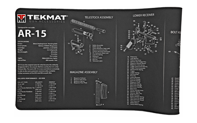 TekMat Ultra Rifle Mat Ar15 Black