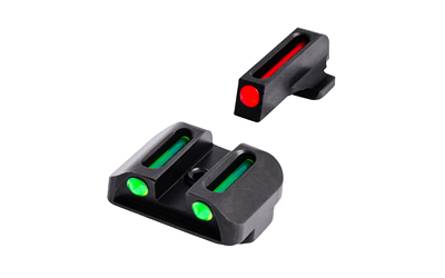 TRUGLO Fiber-Optic Fixed Sights Fit Kimber 1911 models Front Red/Rear Green