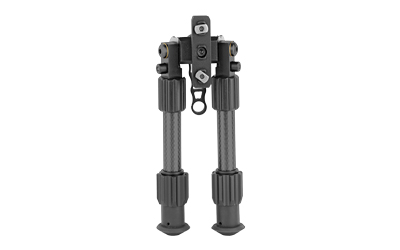 TRUGLO TAC-POD Carbon Pro Bi Pod - 6-9" M-LOK/Keymod Mount