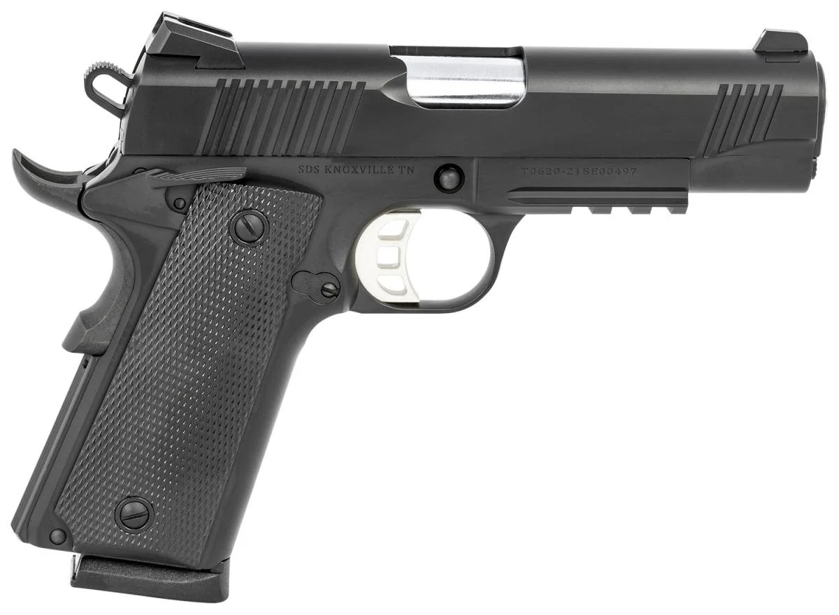 Tisas 1911 CARRY B45R 45ACP 8Rd Magazine (2) 4.25' Barrel Cerakote Black