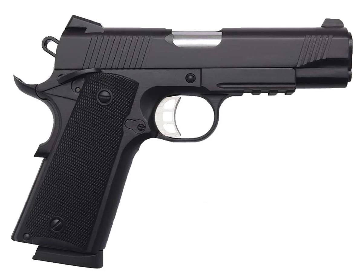 Tisas 1911 CARRY B9R 9MM 4.25' Cerakote Black 2-9rd