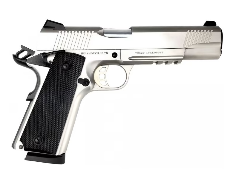 Tisas 1911 DUTY Stainless 45ACP 5" RAIL Firearm