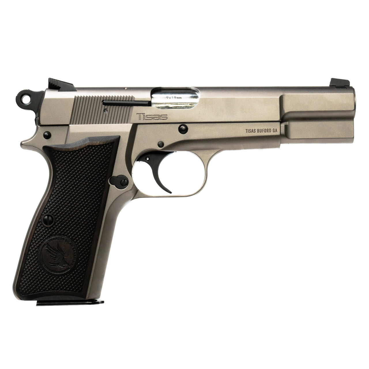 Tisas Regent BR9 Nickel 9mm 15 Rd Magazine (2) 4.67' Barrel