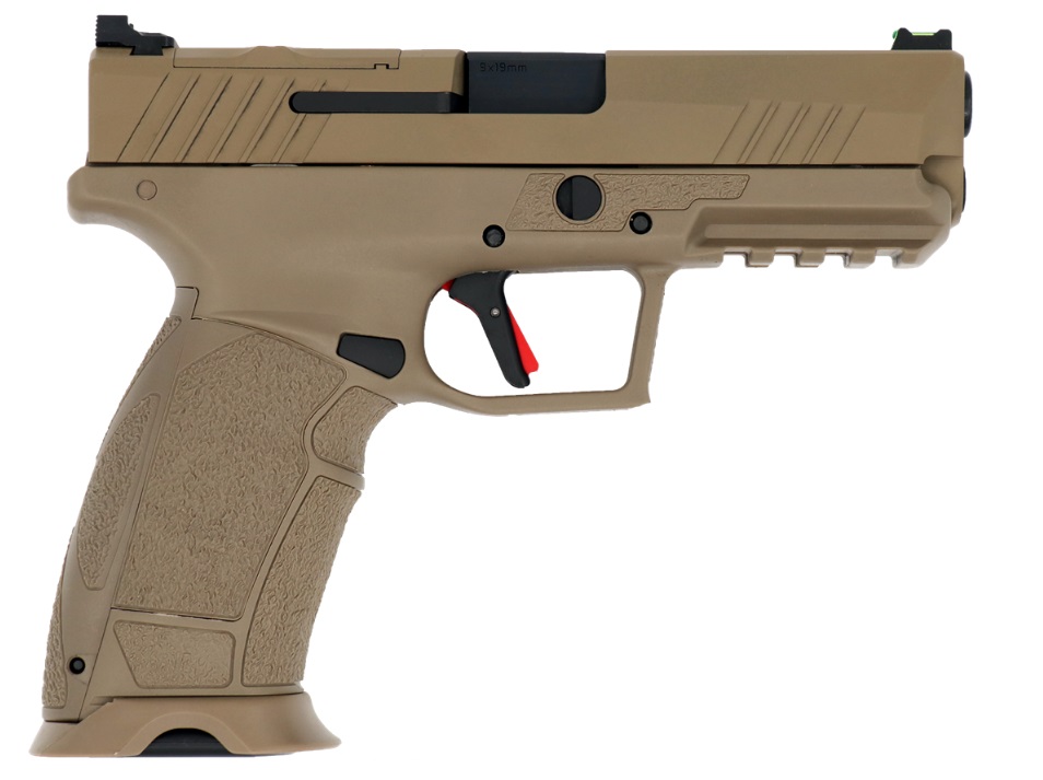 Tisas Px-9 9mm FDE 4.1" 20+1 Semi-Auto Pistol
