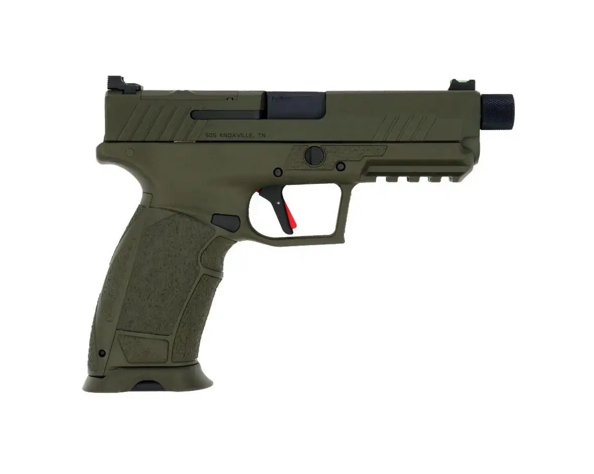 Tisas Px-9 9mm Duty 4.6" 20+1 OD Green Tb Semi-Auto Pistol