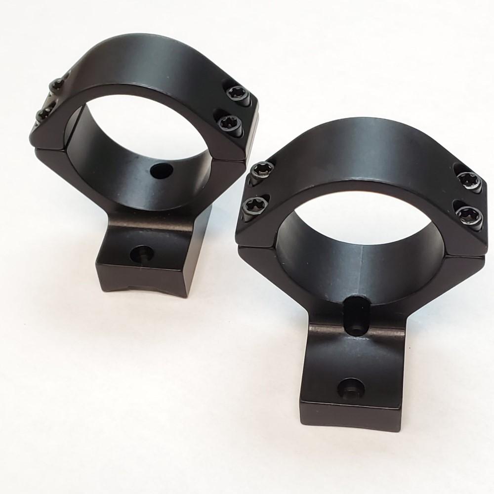 Talley Mounting Systems Talley CZ 600 Scope Mounts 1" High Extended Black 2/ct