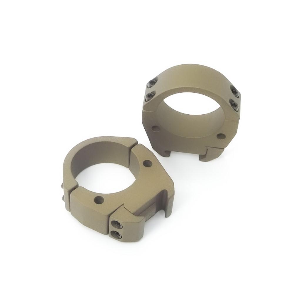 Talley Mounting Systems Talley 1in Modern Sporting Scope Ring (Med) (Burnt Bronze Cerakote)