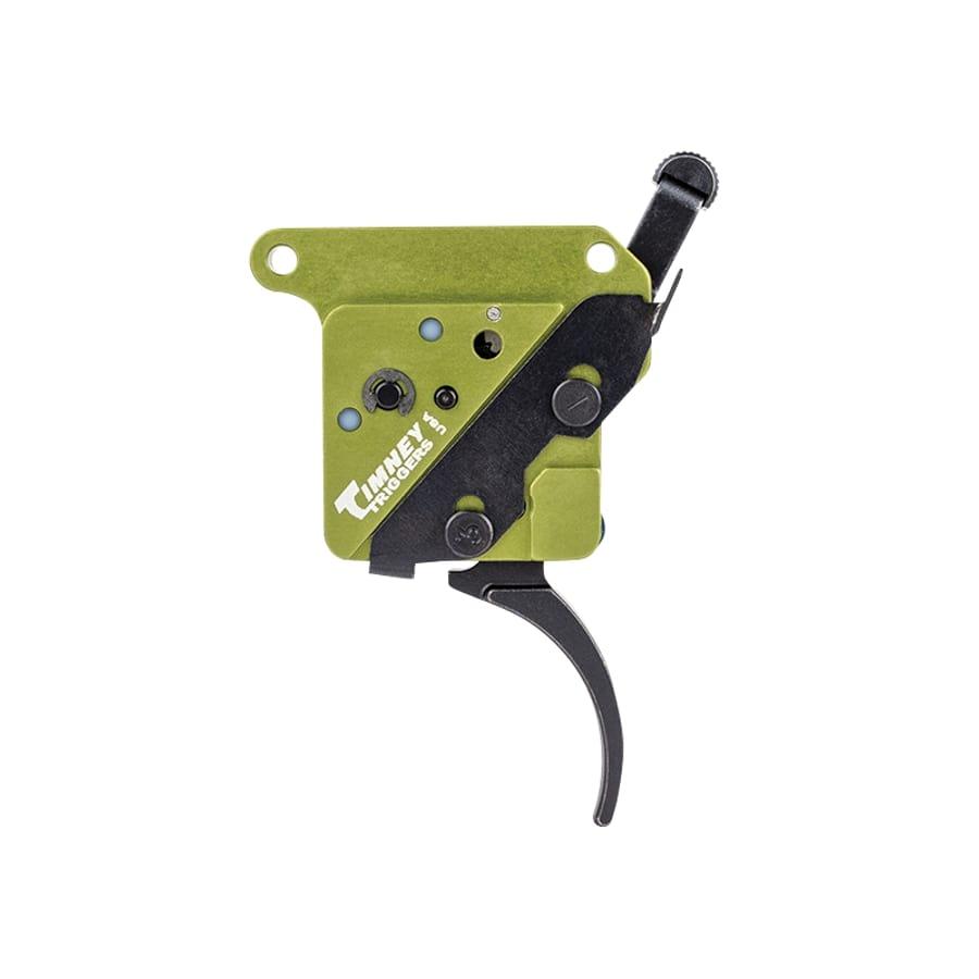 Timney Triggers Timney Elite Hunter Trigger for Remington 700 Curved Thin Trigger 3lb Right Hand Black