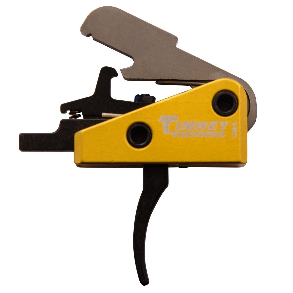 Timney Triggers Timney AR-15 Competition Trigger 4 lbs Small Pin Black Curved