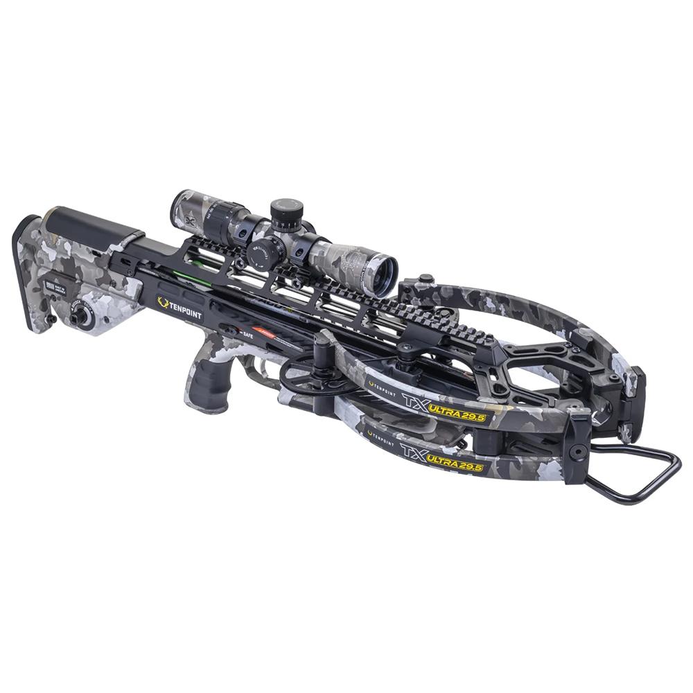 Tenpoint TX Ultra 29.5 Crossbow ACUslide MAXX Vektra Camo with EVO-X Elite Scope Tenpoint TX Ultra 29.5 Crossbow ACUslide MAXX Vektra Camo with EVO-X Elite Scope