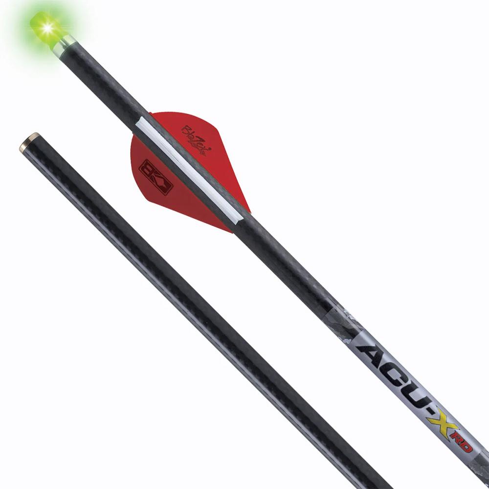 Tenpoint Crossbow Technologies Tenpoint ACU-X Lighted RD Premium Carbon Arrows for Rail-less Reverse-Draw Crossbows 20"