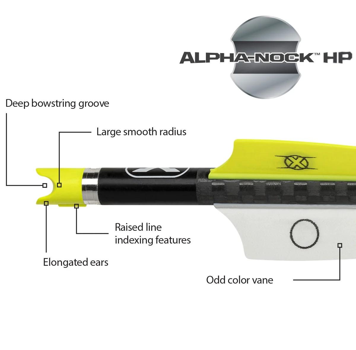 Tenpoint Crossbow Technologies Tenpoint Pro Elite 400 Carbon Arrows 20" w/ Alpha-Nock HP .003" 3/Pack
