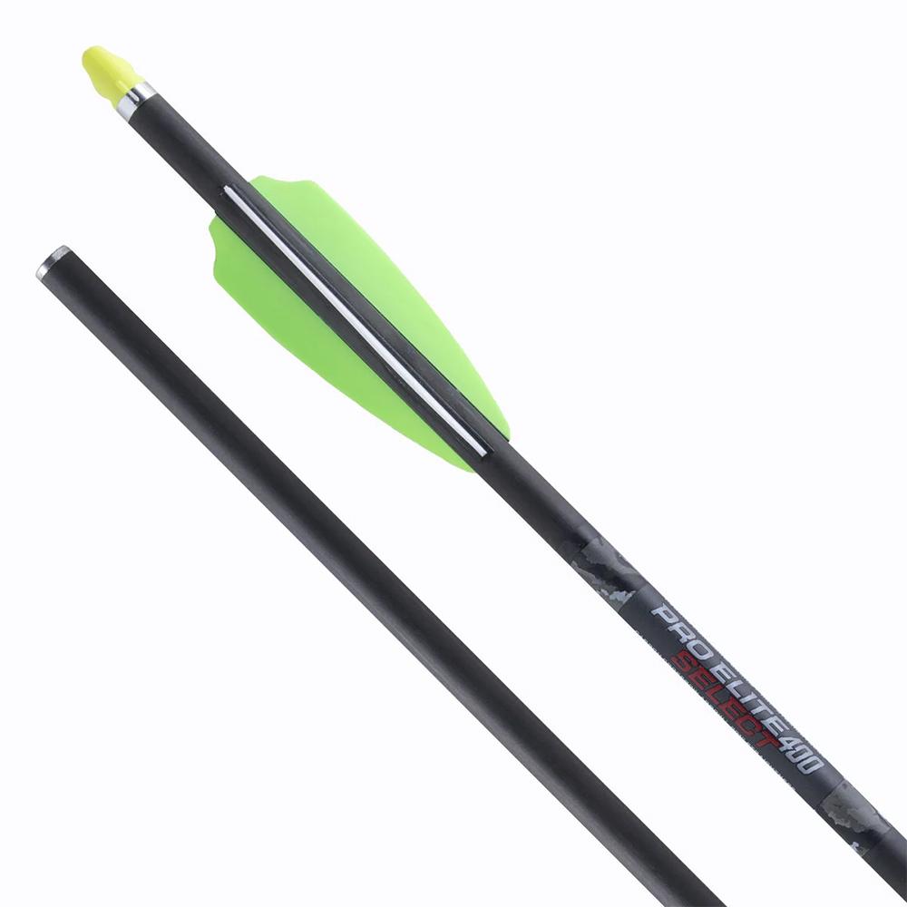 Tenpoint Crossbow Technologies Pro Elite 400 Select Carbon Arrows 20" w/ Alpha-Nock HP .001" 6pk