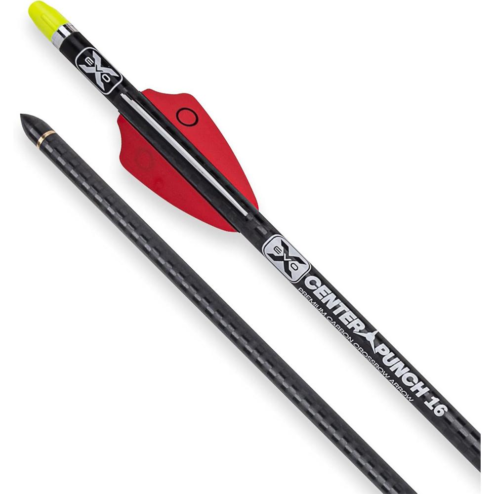 Tenpoint Crossbow Technologies Ten Point EVO-X CenterPunch 16 Carbon Arrows .001" 16" with Alpha-Nocks