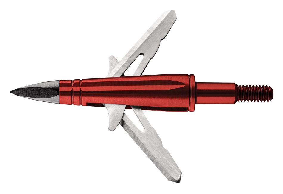 Tenpoint Crossbow Technologies Ten Point EVO-X CenterPunch Broadhead (Rear Deploying) Red 3/Pack