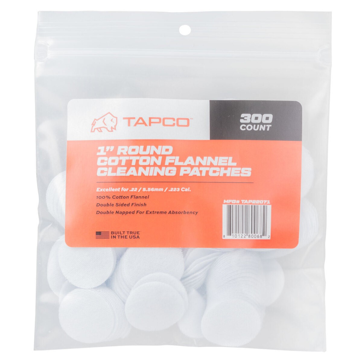Tapco Round Patches 1" 300 Count Accessory-Cleaning