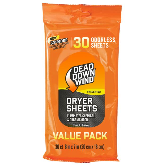 Dead Down Wind DBA Arcus Hunting Dead Down Wind Dryer Sheets Value Pack 30/ct