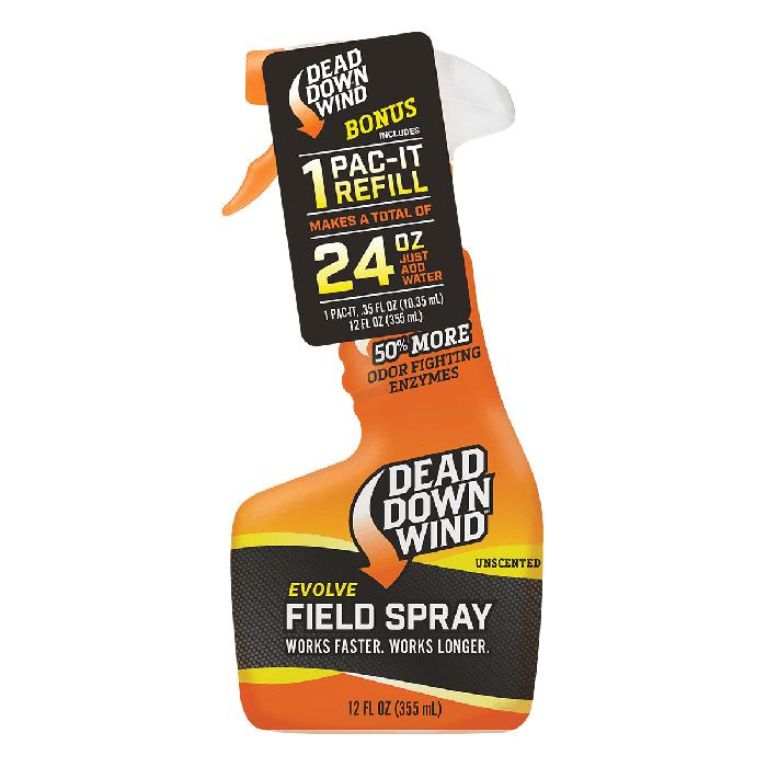 Dead Down Wind DBA Arcus Hunting Dead Down Wind Field Spray & Pac-it Refill Combo - 64 oz Total