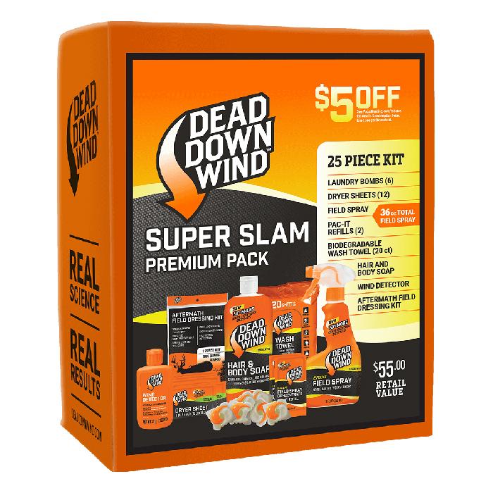 Dead Down Wind DBA Arcus Hunting Dead Down Wind Super Slam 25 Piece Box Kit