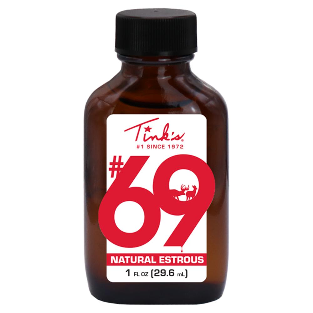 Dead Down Wind DBA Arcus Hunting Tink's #69 Doe-In-Rut Classic Glass 1 oz Bottle