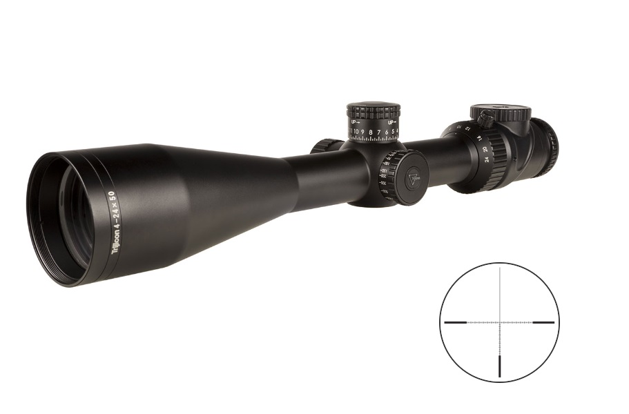 TrijiconInc. AccuPoint 4-24x50 Riflescope MOA Ranging Crosshair w/ Green Dot 30mm Tube