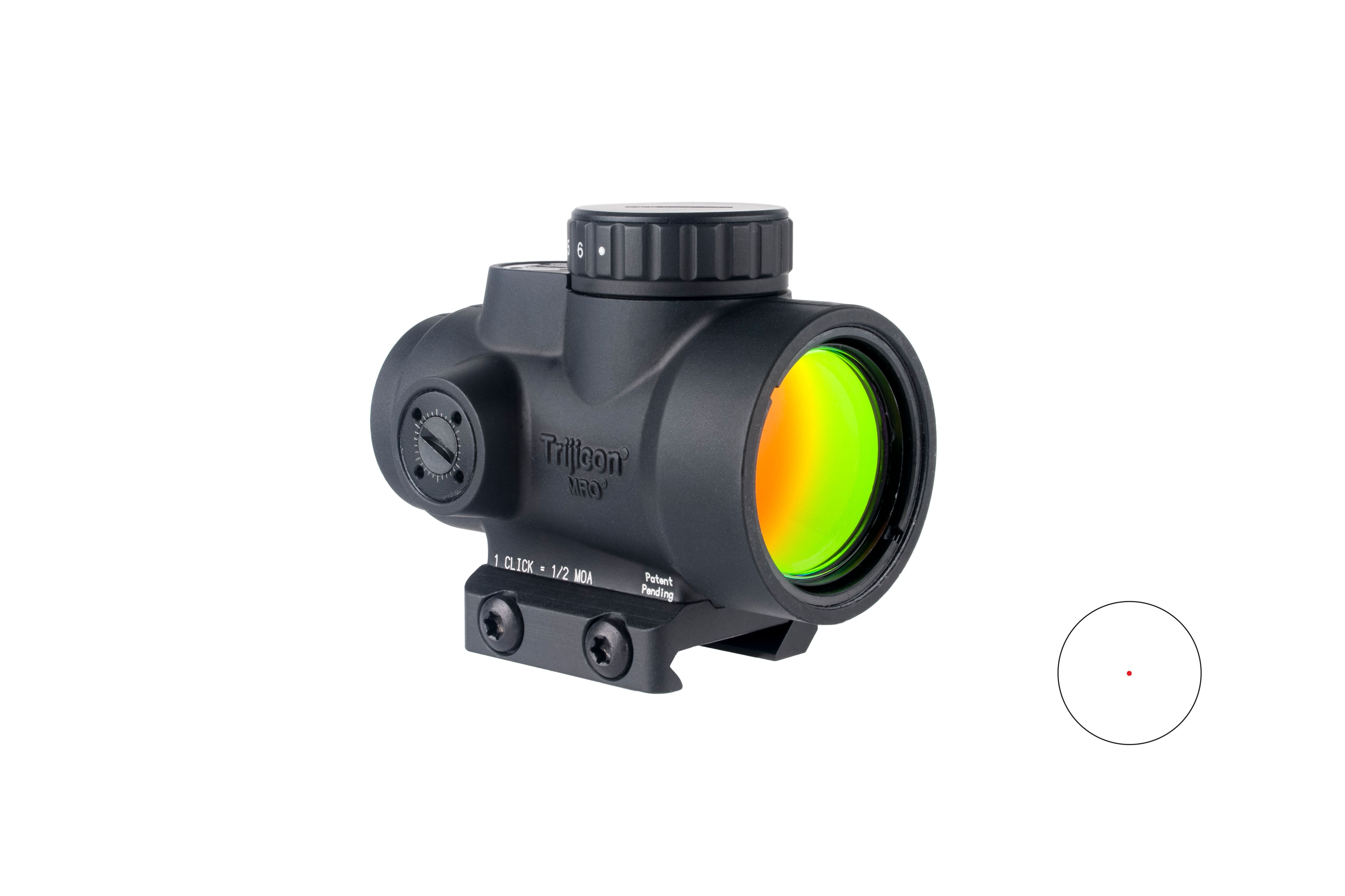 Trijicon Mro Sd Red Dot Low Mnt Black