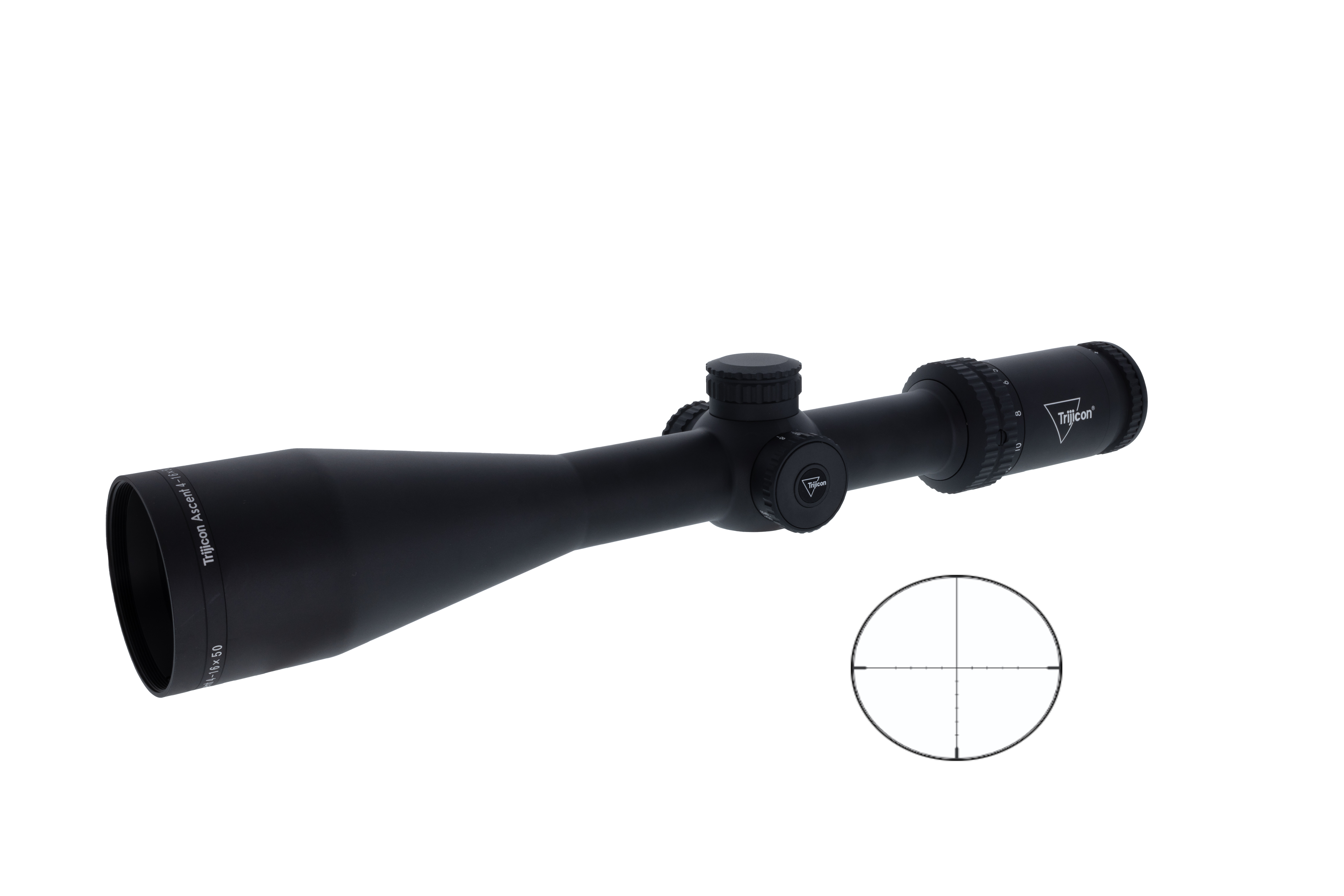 TrijiconInc. Trijicon Ascent 4-16x50 Rifle Scope BDC Target Holds 30mm Tube Matte Black