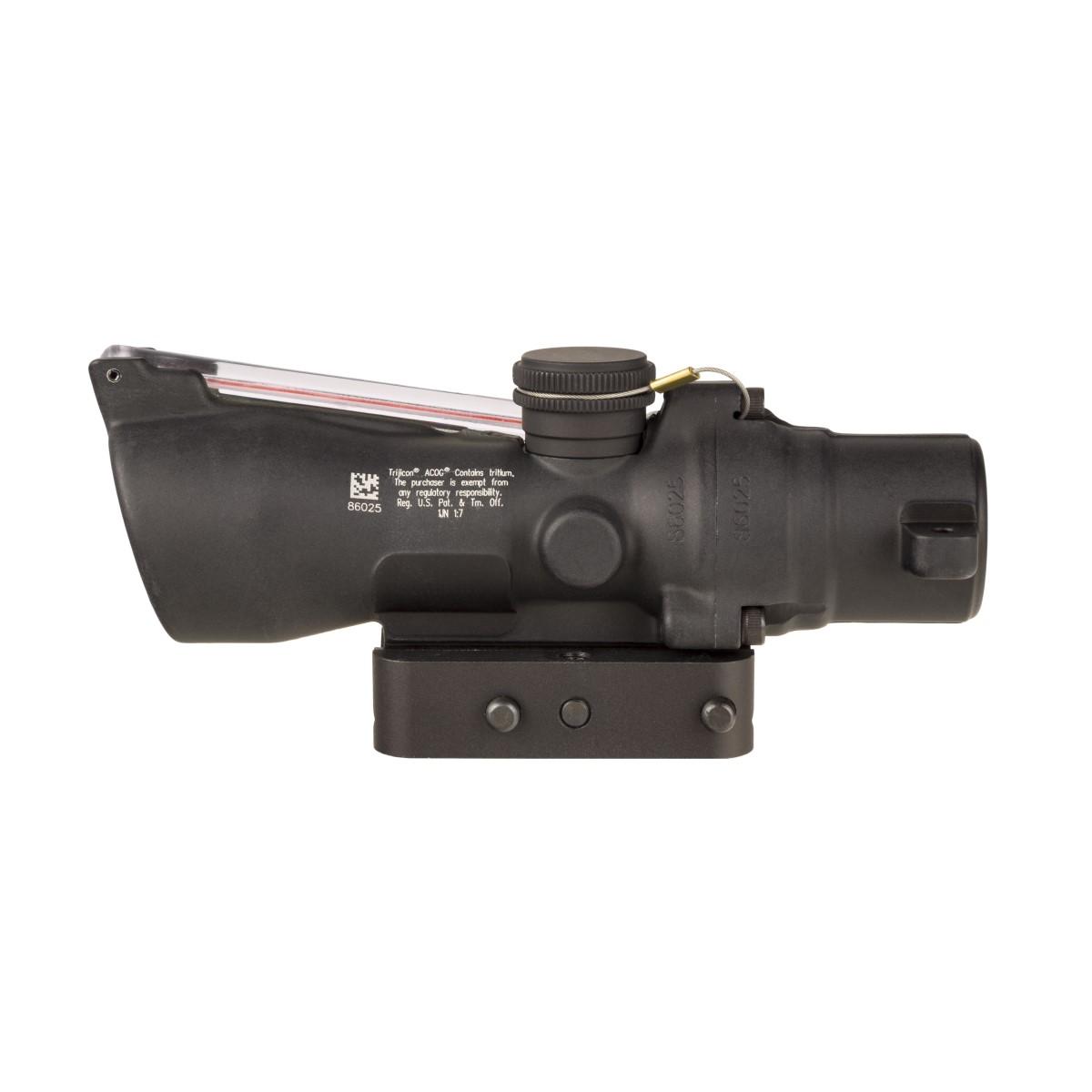 TrijiconInc. Trijicon Compact ACOG 3x24 Rifle Scope Low Height Red Horseshoe/Dot .223/55gr