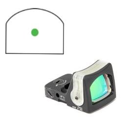 TrijiconInc. Trijicon RMR Dual Illuminated Reflex Sight 9.0 MOA Green Dot