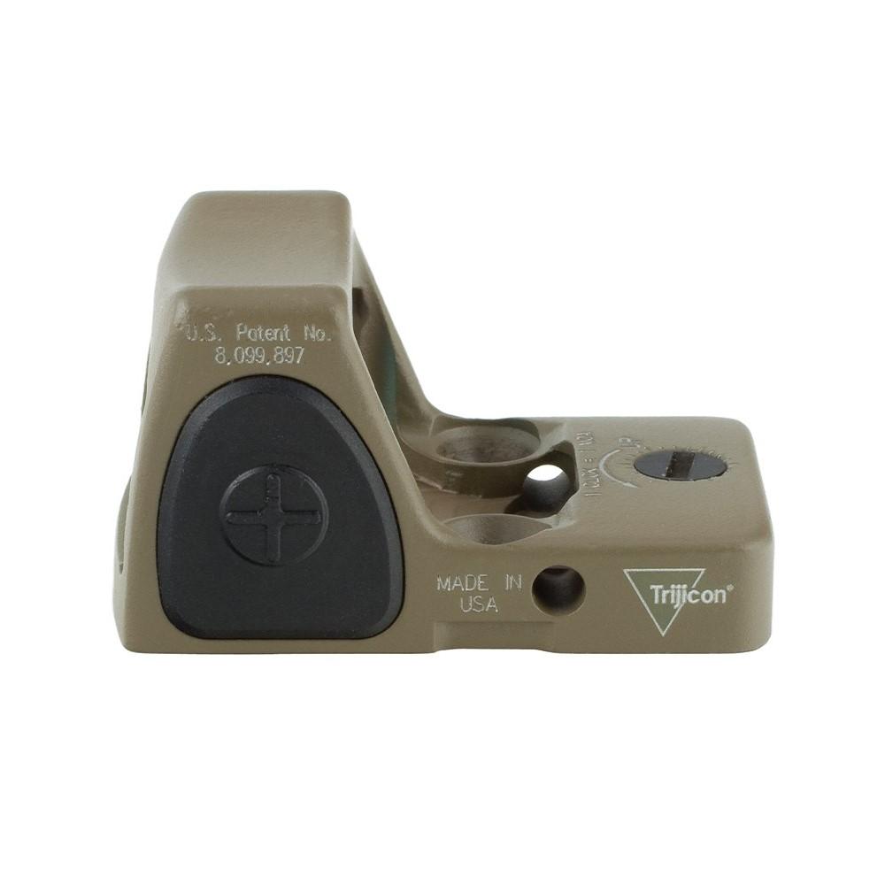 Trijicon RMR Type 2 Red Dot Sight 3.25 MOA Red Dot Illuminated FDE Trijicon RMR Type 2 Red Dot Sight 3.25 MOA Red Dot Illuminated FDE