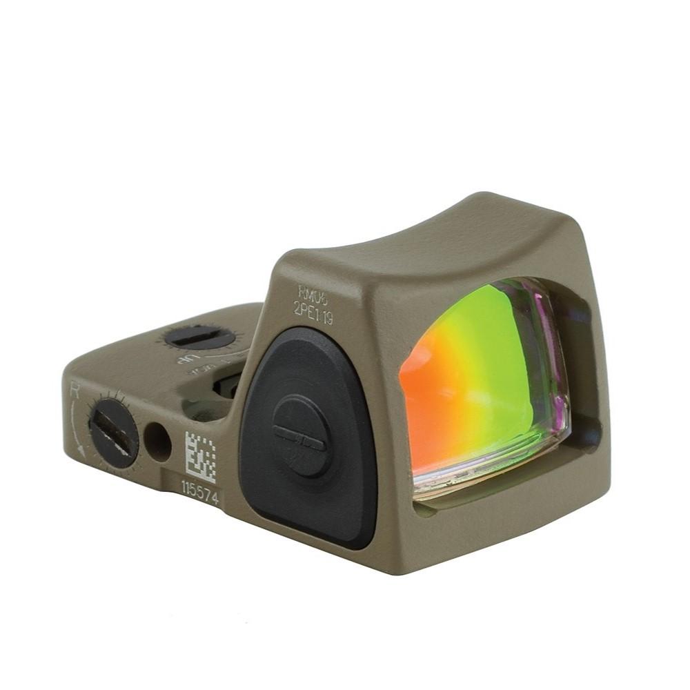 Trijicon RMR Type 2 Red Dot Sight 3.25 MOA Red Dot Illuminated FDE Trijicon RMR Type 2 Red Dot Sight 3.25 MOA Red Dot Illuminated FDE