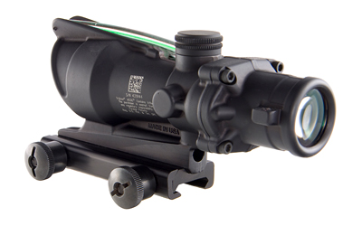 Trijicon Acog 4x32 .223 Green Chevron Rifle Scope Trijicon Acog 4x32 .223 Green Chevron Rifle Scope