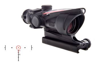 Trijicon Acog 4x32 W/red Hs .223 Ret Rifle Scope