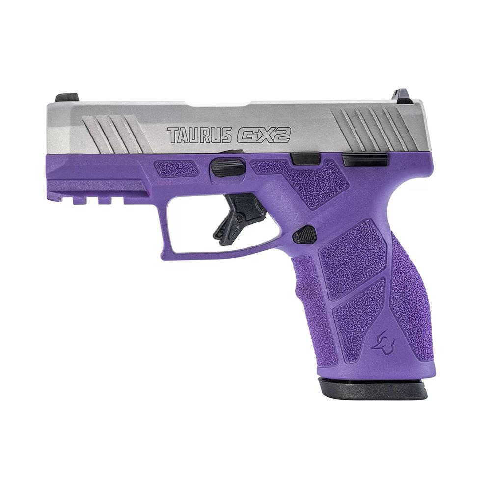 Taurus GX2 9MM Stainless/D PURPLE 3.3" 10+1 Taurus GX2 9MM Stainless/D PURPLE 3.3" 10+1