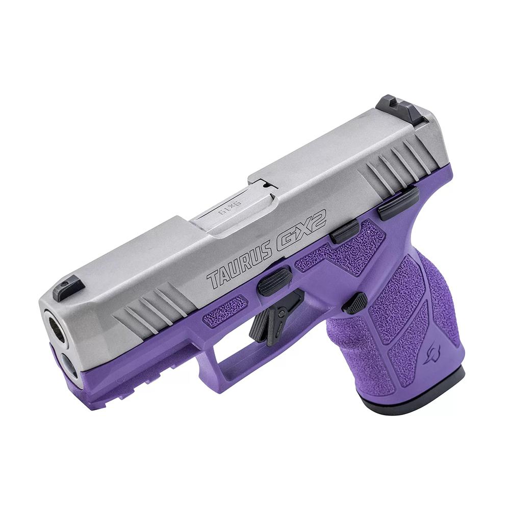 Taurus GX2 9MM Stainless/D PURPLE 3.3" 10+1 Taurus GX2 9MM Stainless/D PURPLE 3.3" 10+1