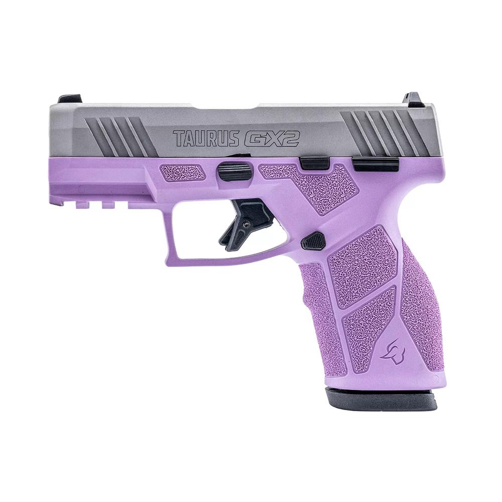 Taurus GX2 9MM Stainless/L PURPLE 3.3" 13+1 Taurus GX2 9MM Stainless/L PURPLE 3.3" 13+1