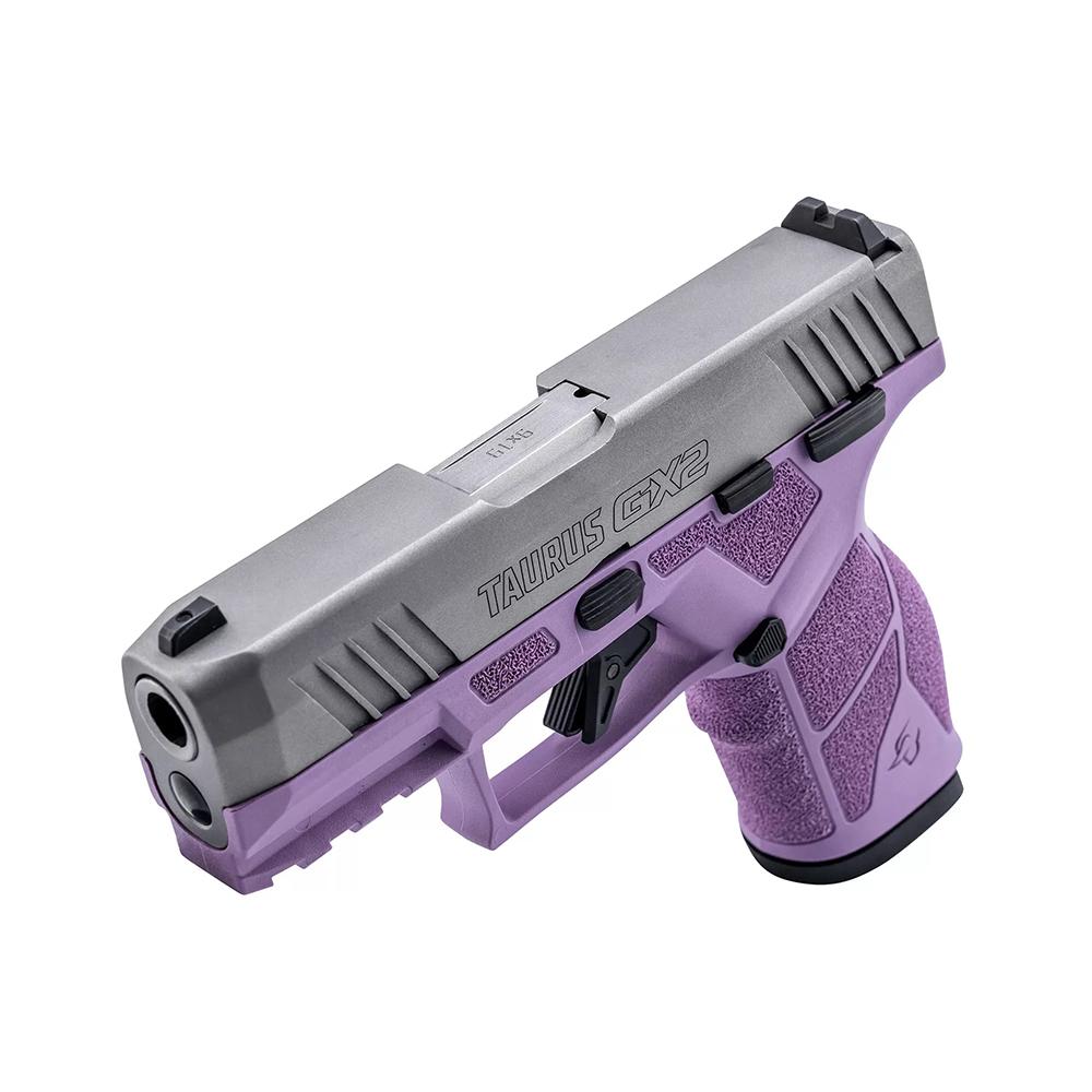 Taurus GX2 9MM Stainless/L PURPLE 3.3" 13+1 Taurus GX2 9MM Stainless/L PURPLE 3.3" 13+1