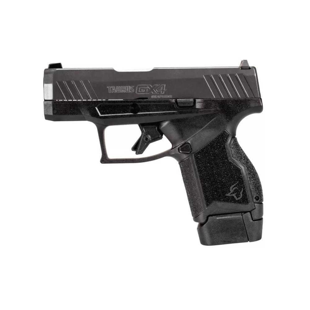 Taurus GX4 Graphene Handgun 9mm Luger 10rd Magazines (2) 3" Barrel Black Taurus GX4 Graphene Handgun 9mm Luger 10rd Magazines (2) 3" Barrel Black