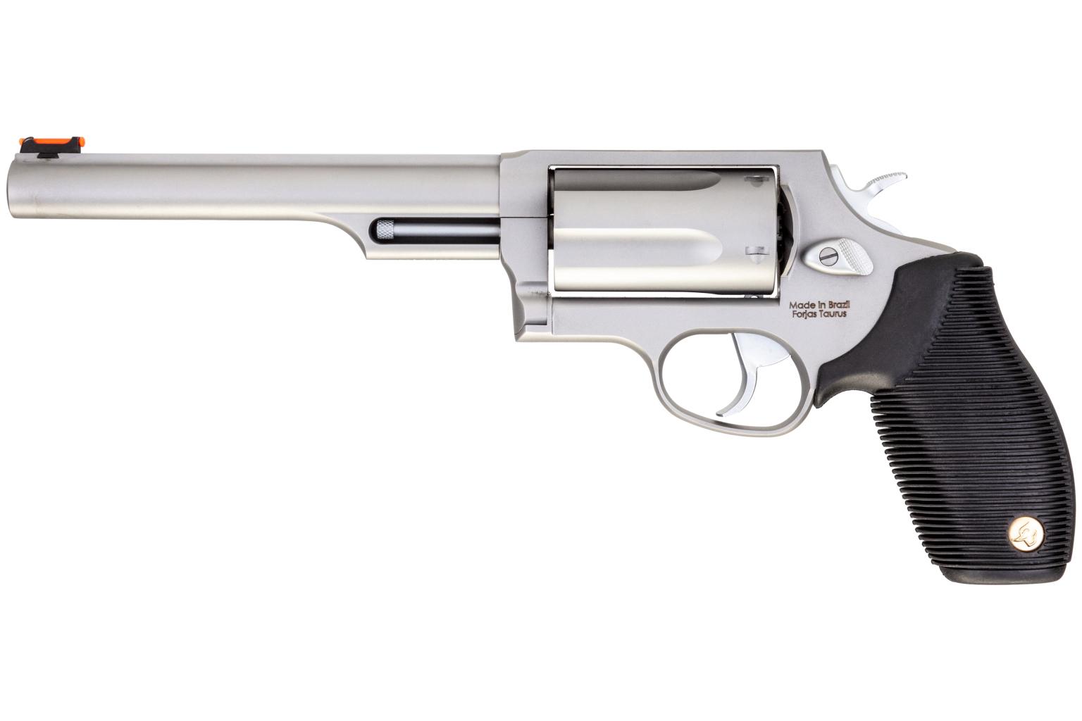 Taurus JUDGE 410/45LC Stainless 6.5" 5SH Revolver Taurus JUDGE 410/45LC Stainless 6.5" 5SH Revolver