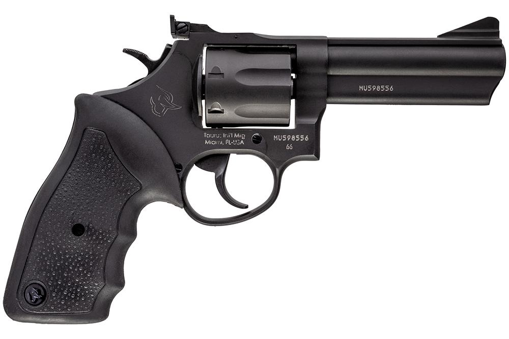 Taurus 66 Handgun .357 Magazine 7rd Capacity 4" Barrel Matte Black Oxide Finish Taurus 66 Handgun .357 Magazine 7rd Capacity 4" Barrel Matte Black Oxide Finish
